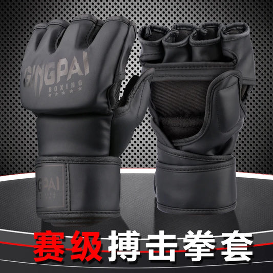 Half Finger New Grappling MMA Gloves